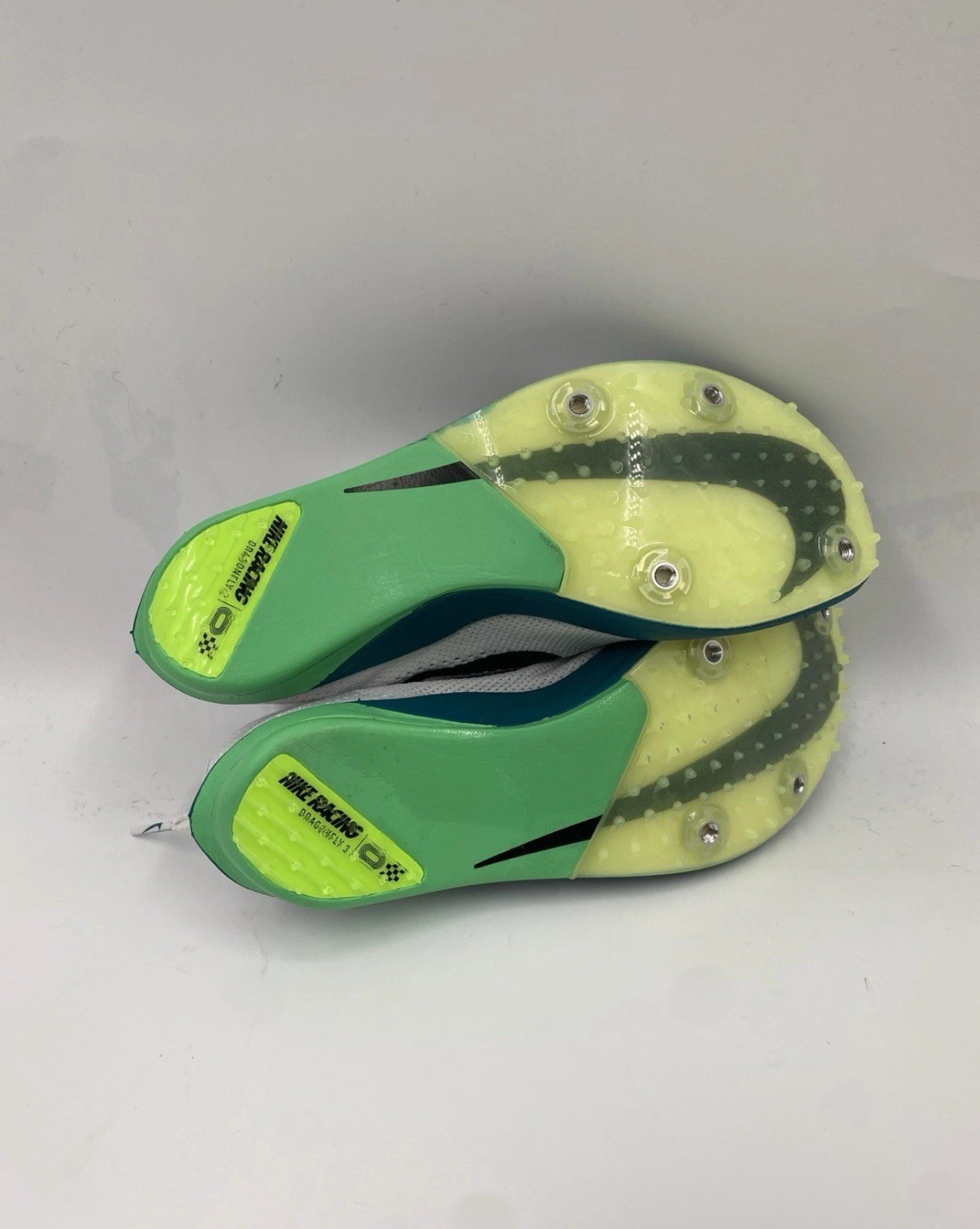 Nike ZoomX Dragonfly 2 Distance Spikes White/Spruce FD8413-102 Mens Size 5.5-8.5