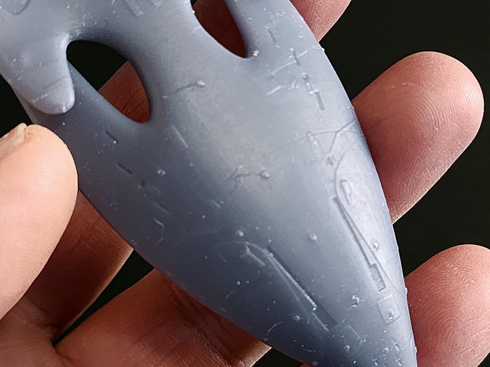 1/2500 scale Orville Exploratory class Starship 3d printed resin model