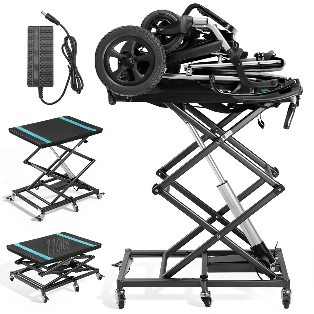 Electric Lift Table for wheelchair 9-35.5in Height Adjustable Lifting Platform