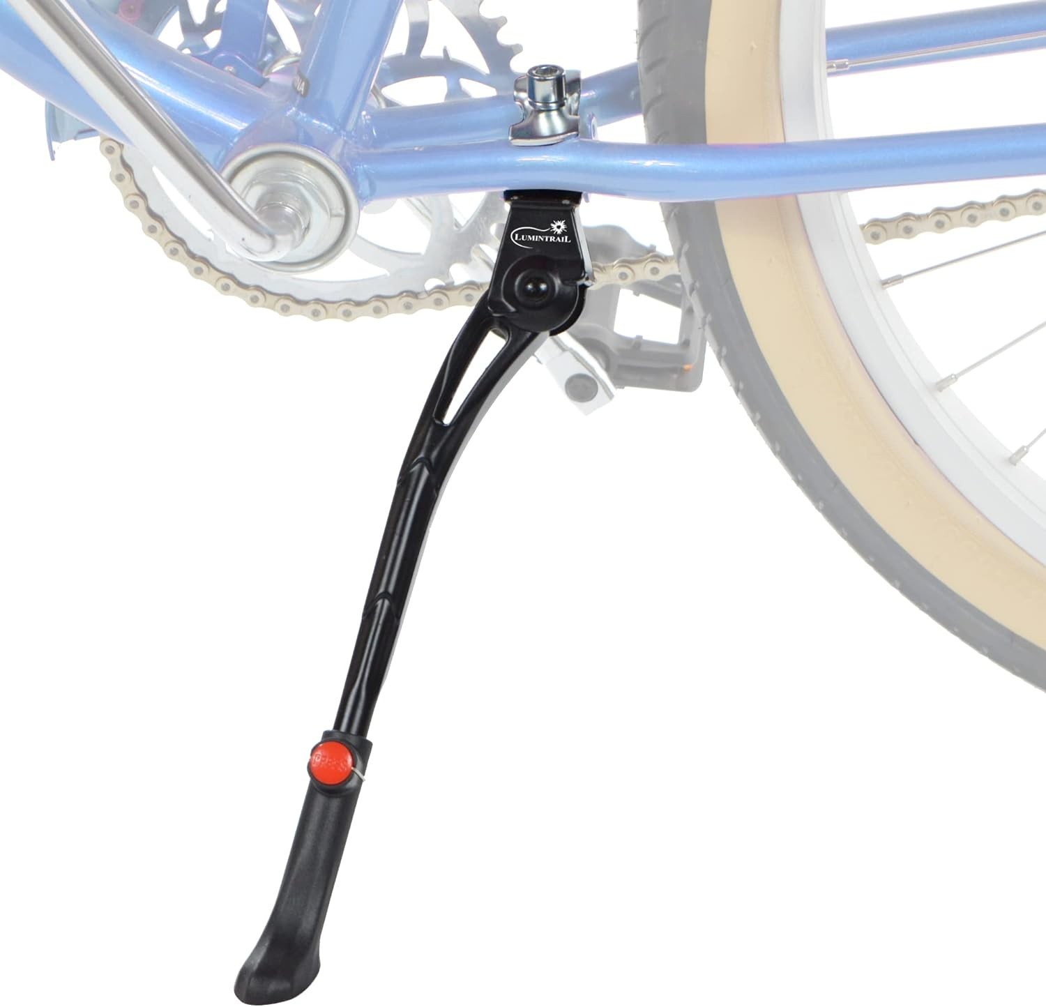 Center Mount Bike Kickstand - Fits 24-29 Inch Bicycles - Adult Mountain, Crui...