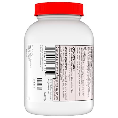 Gaviscon Extra Strength Cherry Chewable Tablet For Fast-Acting Heartburn