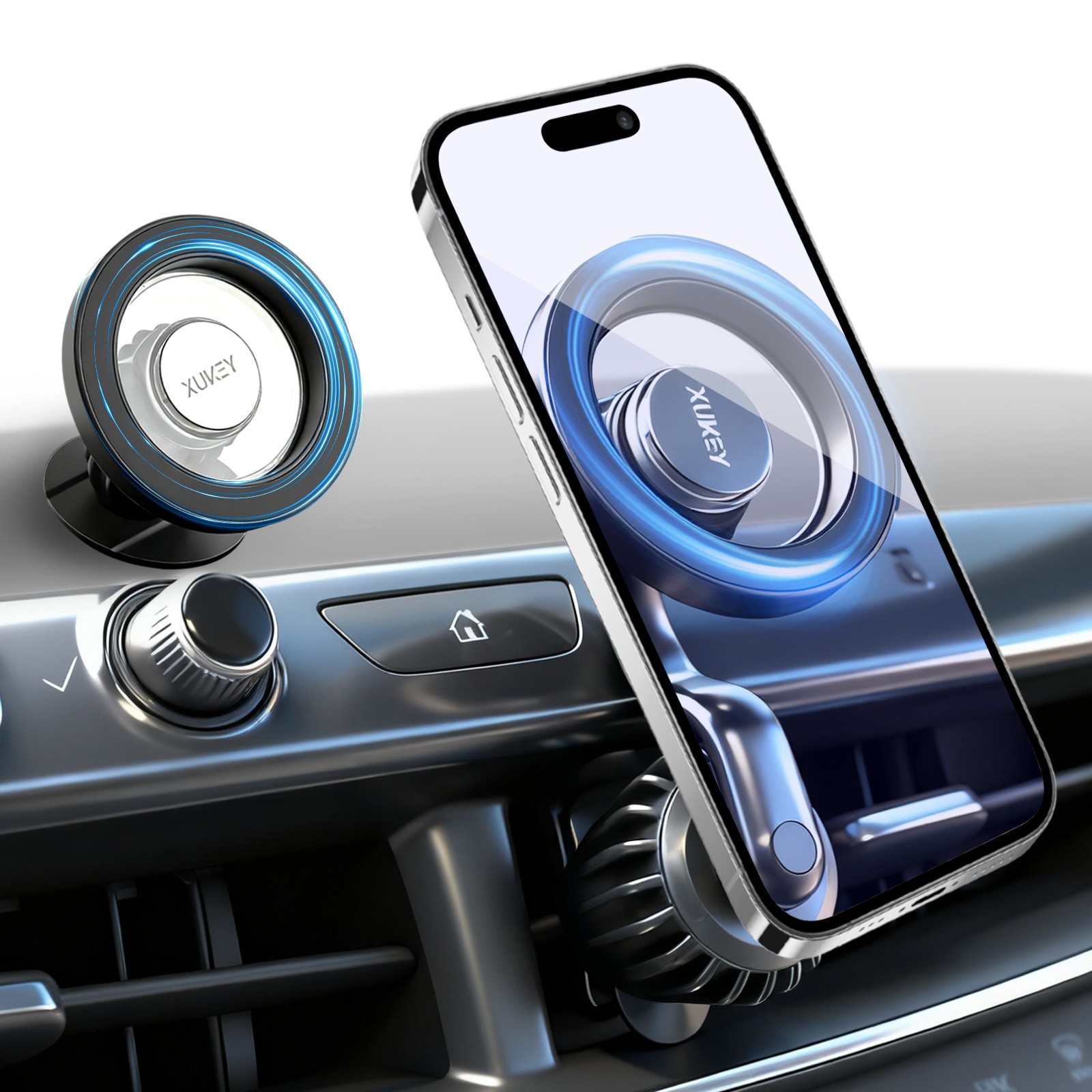Base Para Poner Sujetar Telefono En Carro Soporte Celular Movil Coche iphone 17