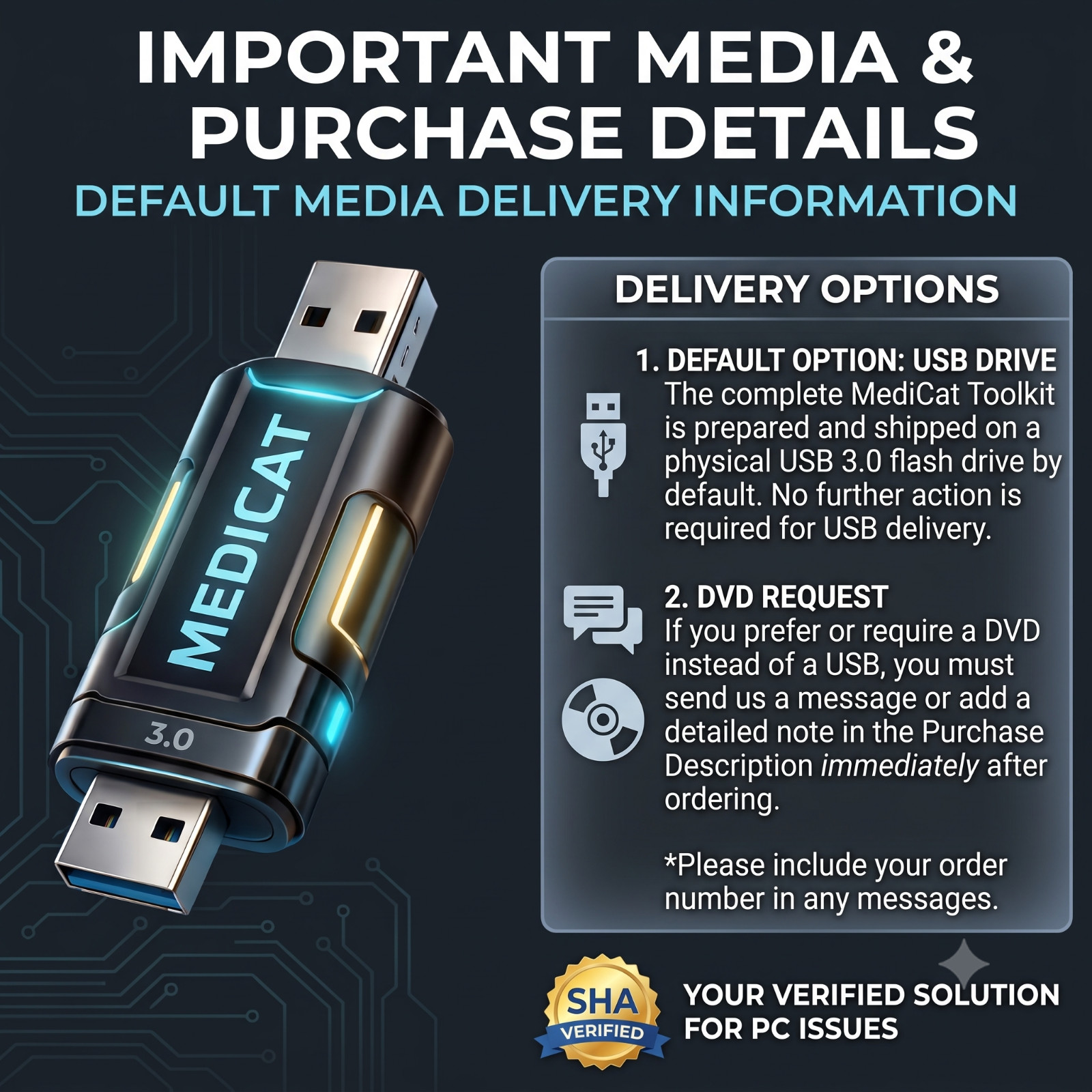 🔥MediCat PC Recovery Tool💻USB or DVD🔧Computer Diagnostic Bootable Data Repair