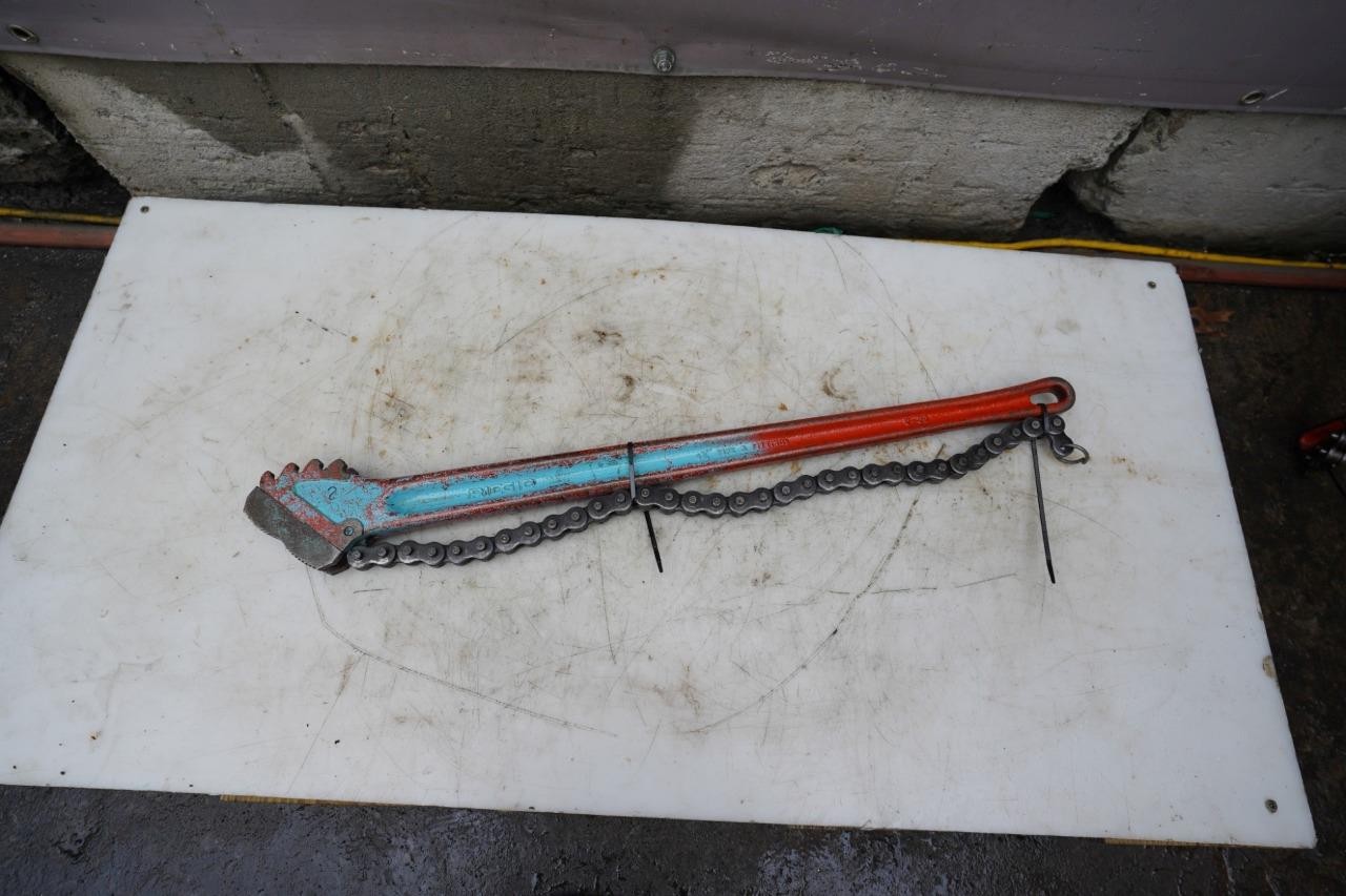 Ridgid C-36 36 inch  Chain Pipe Wrench  Good Condition. #2