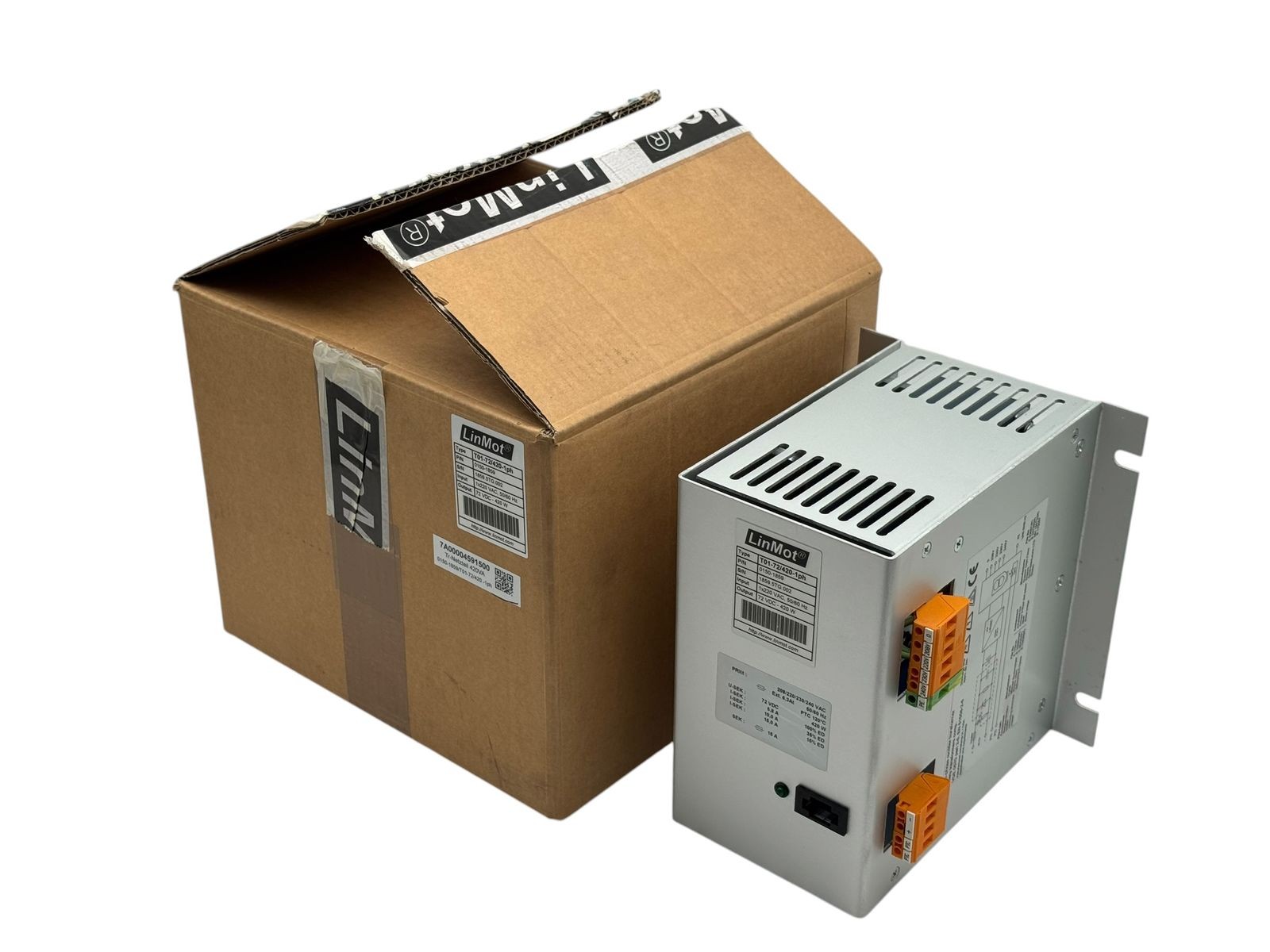 LinMot T01-72/420-1ph 0150-1859 Power Supply 1x220VAC 50/60Hz -Unused/Original Box-