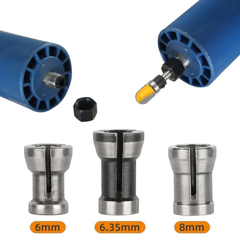 1/3pcs 6/6.35/8mm Collet Chuck For Engraving Trimming Machine Electric Router