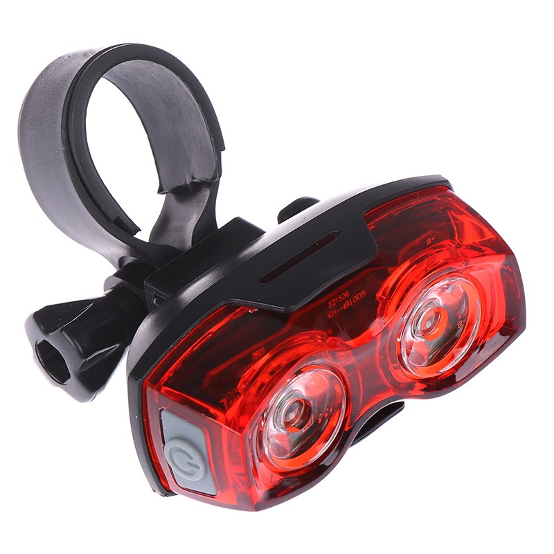 Battery Power Bike Taillights Bicycle LED Tail Lights 100 Lumens Bike Rear Light