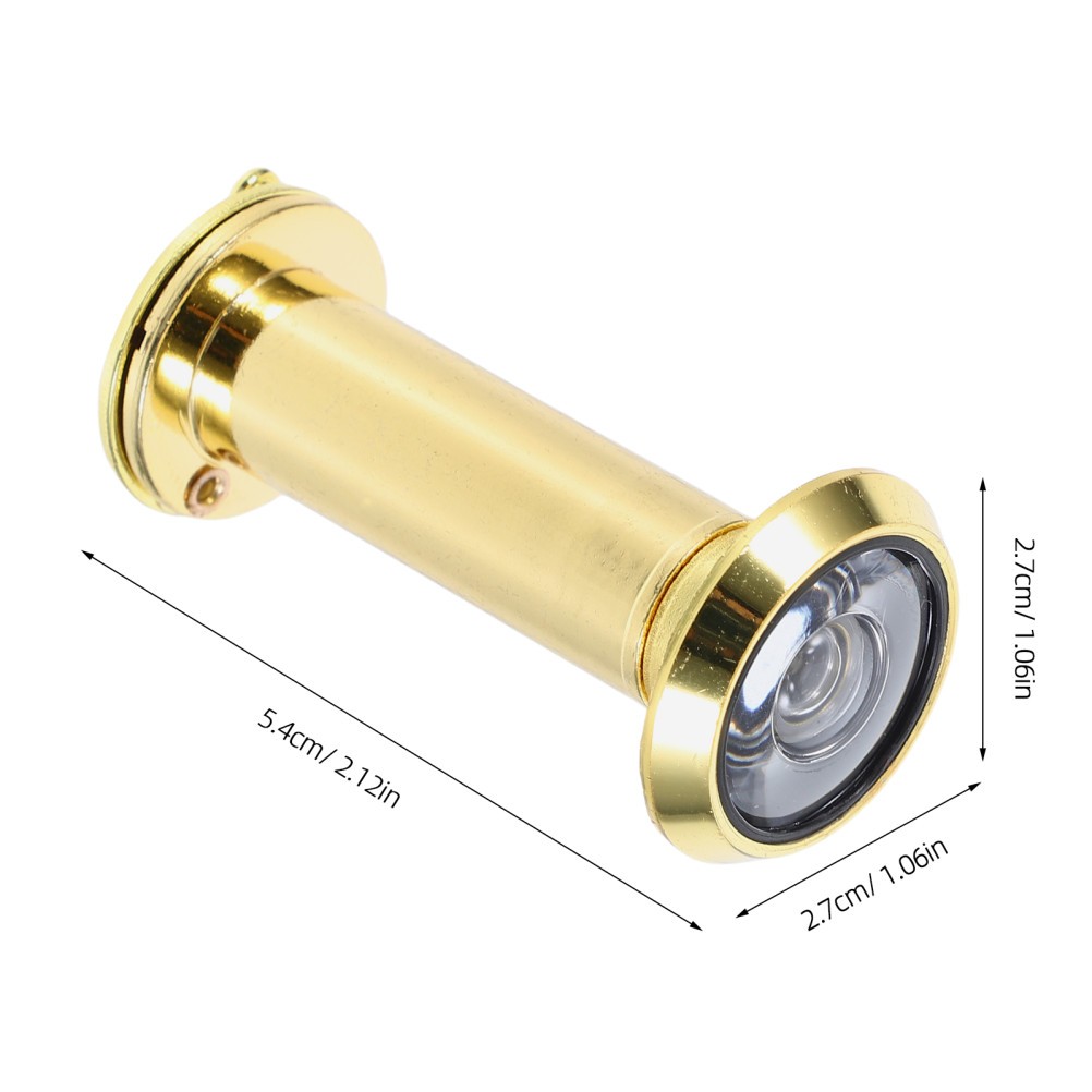 Wide Angle Door Peephole Viewer Adjustable Privacy Protection Security Front