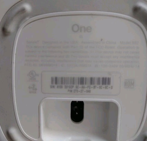 Sonos One SL Model S22 Wireless Speaker White