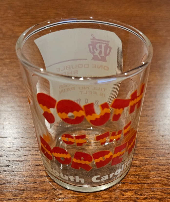 South of the Boarder South Carolina Shot Glass