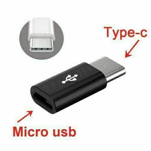 10 PACK Micro USB to USB 3.1 Type-C Data Adapter Converter For Samsung LG Google