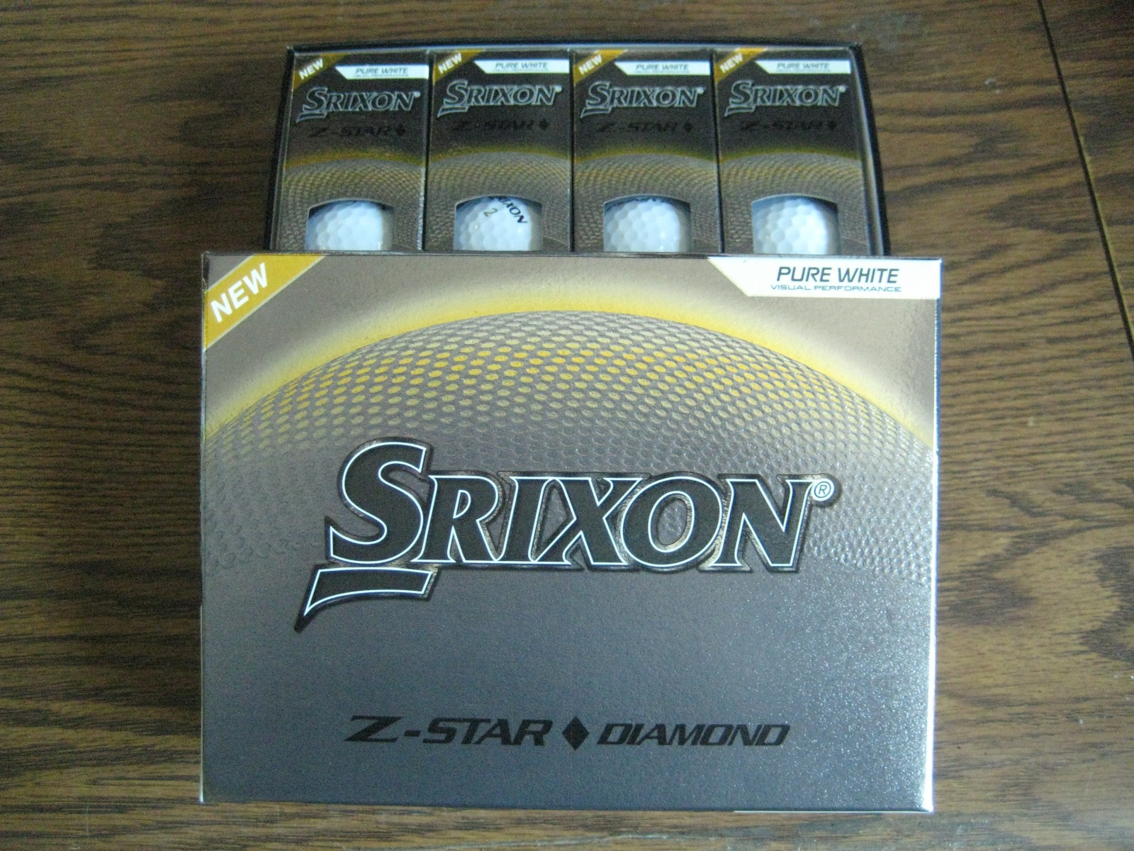2 dozen BRAND NEW 2025  Srixon Z Star Diamond  mens White  golf balls
