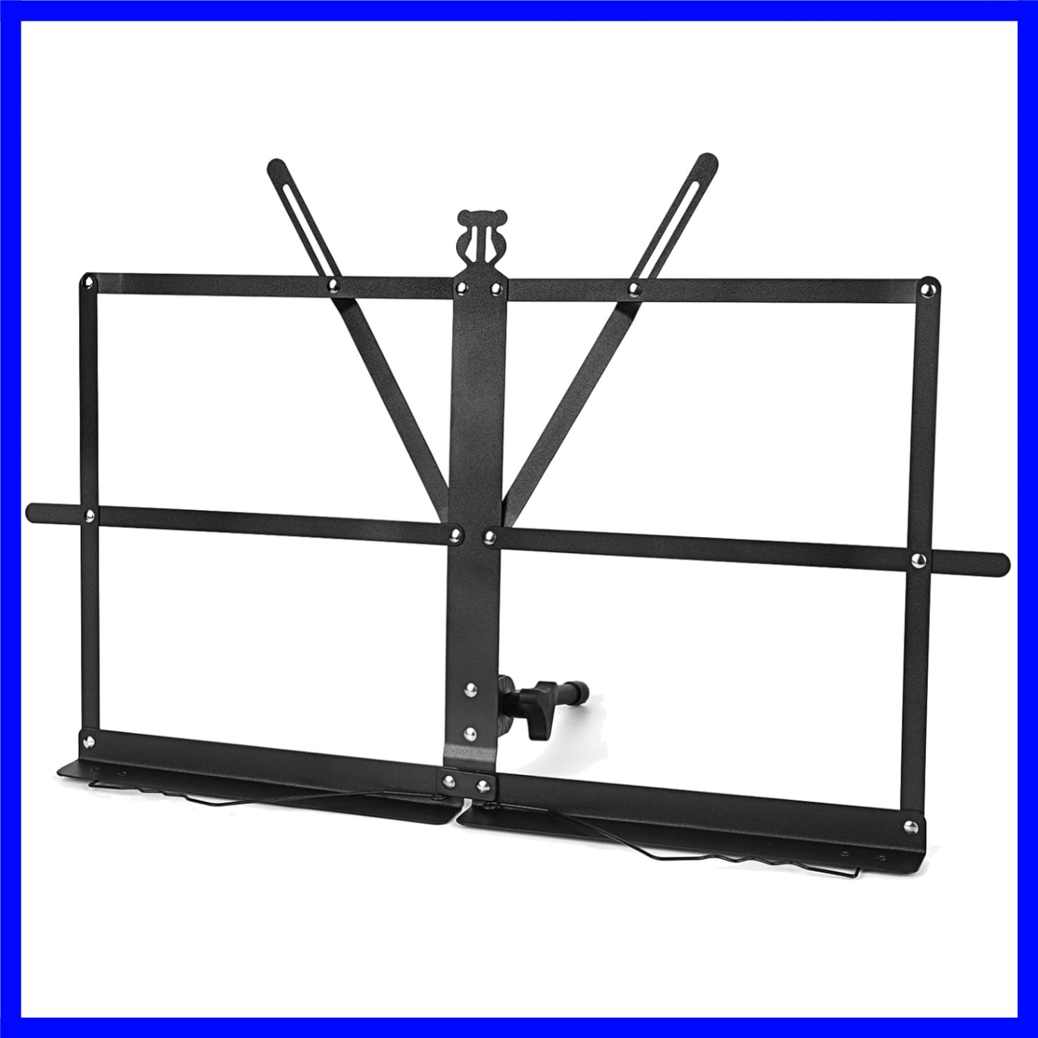 Folding Sheet Music Stand Desktop Table Stable Portable Foldable Lightweight ...