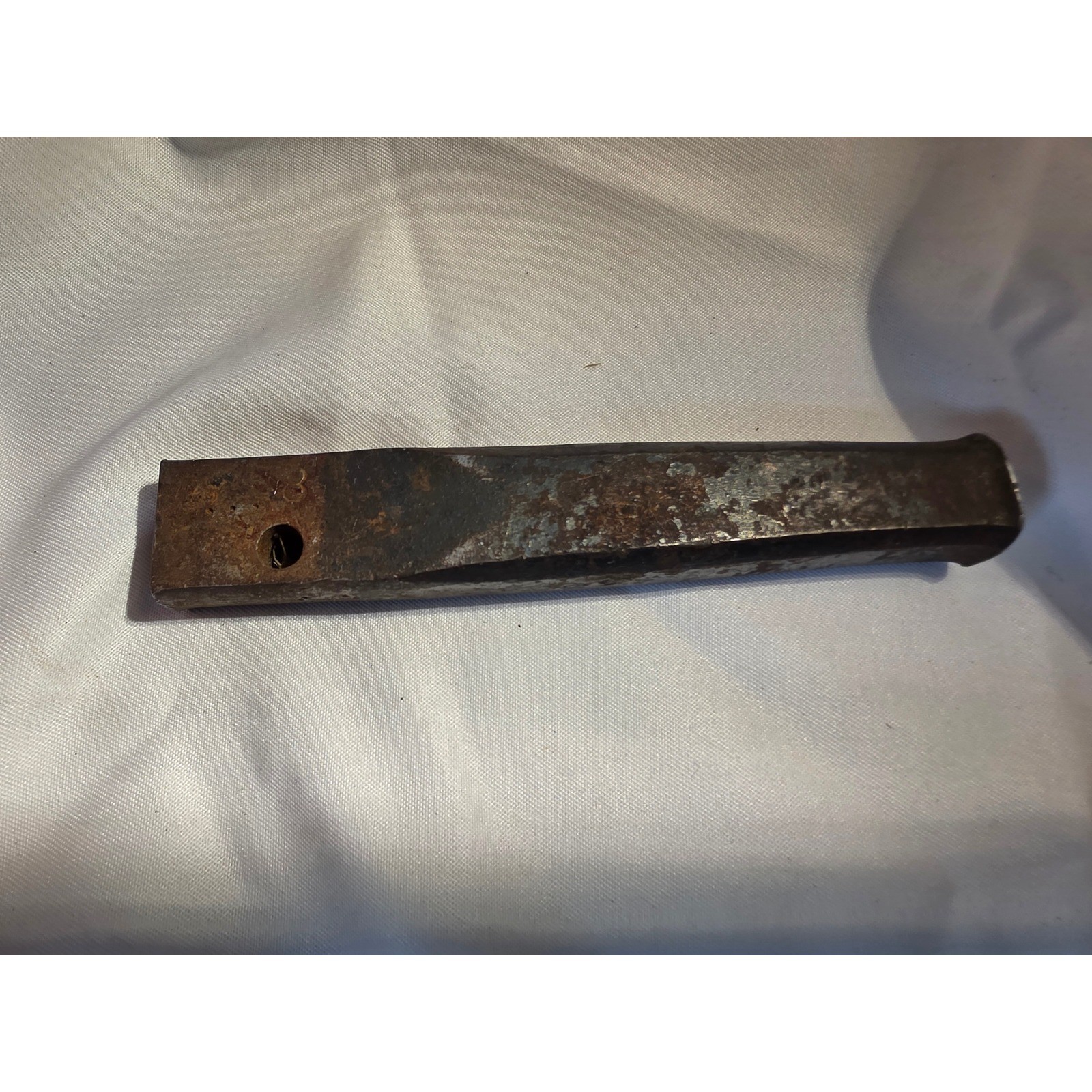 Antique Hand Forged Iron Tapered Wedge Tool Primitive Blacksmith Hardware 4.5 In