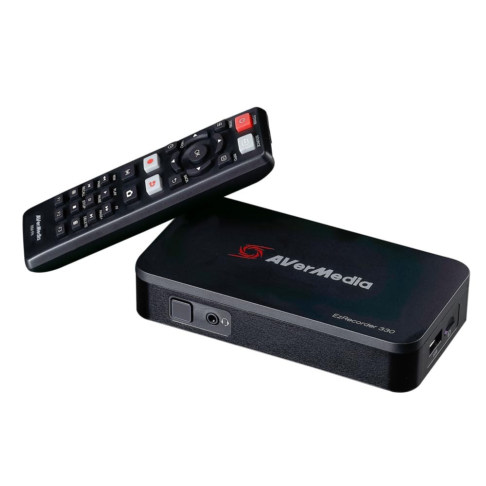 AVerMedia EZRecorder 330G - 4K Pass-Through and 1080p60 Video Recording