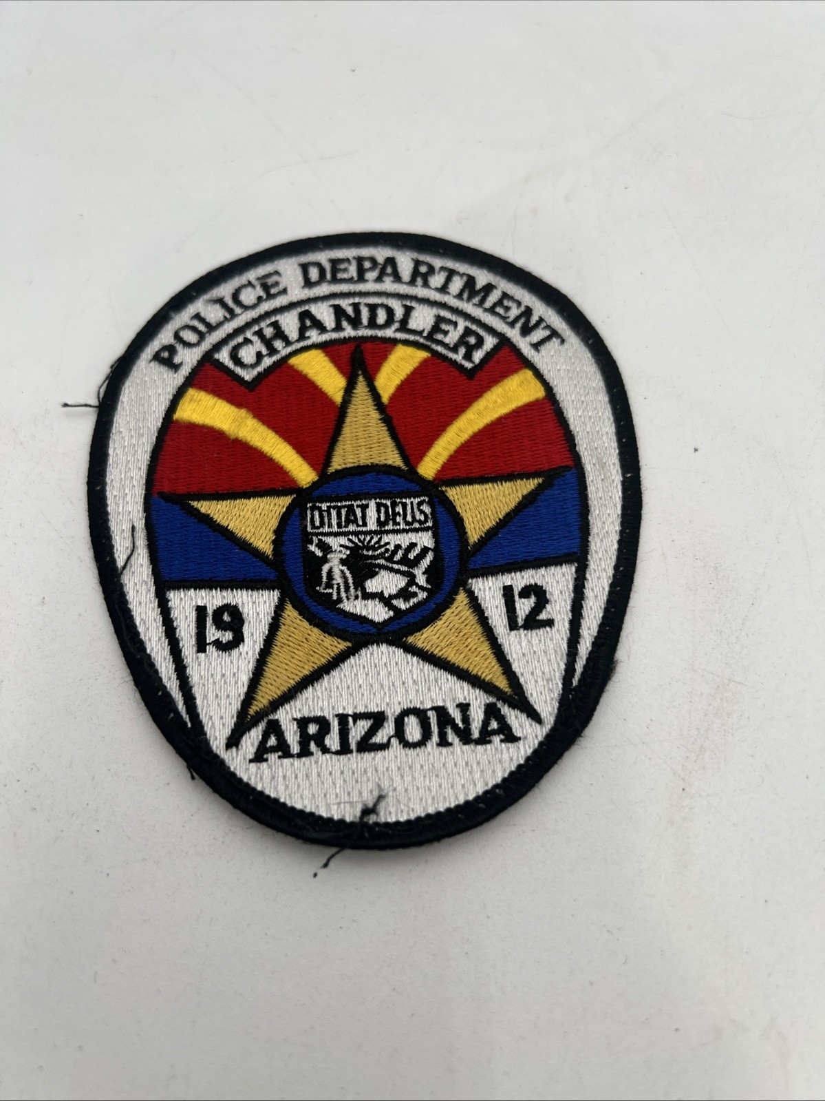 White backing Chandler Police State Arizona AZ