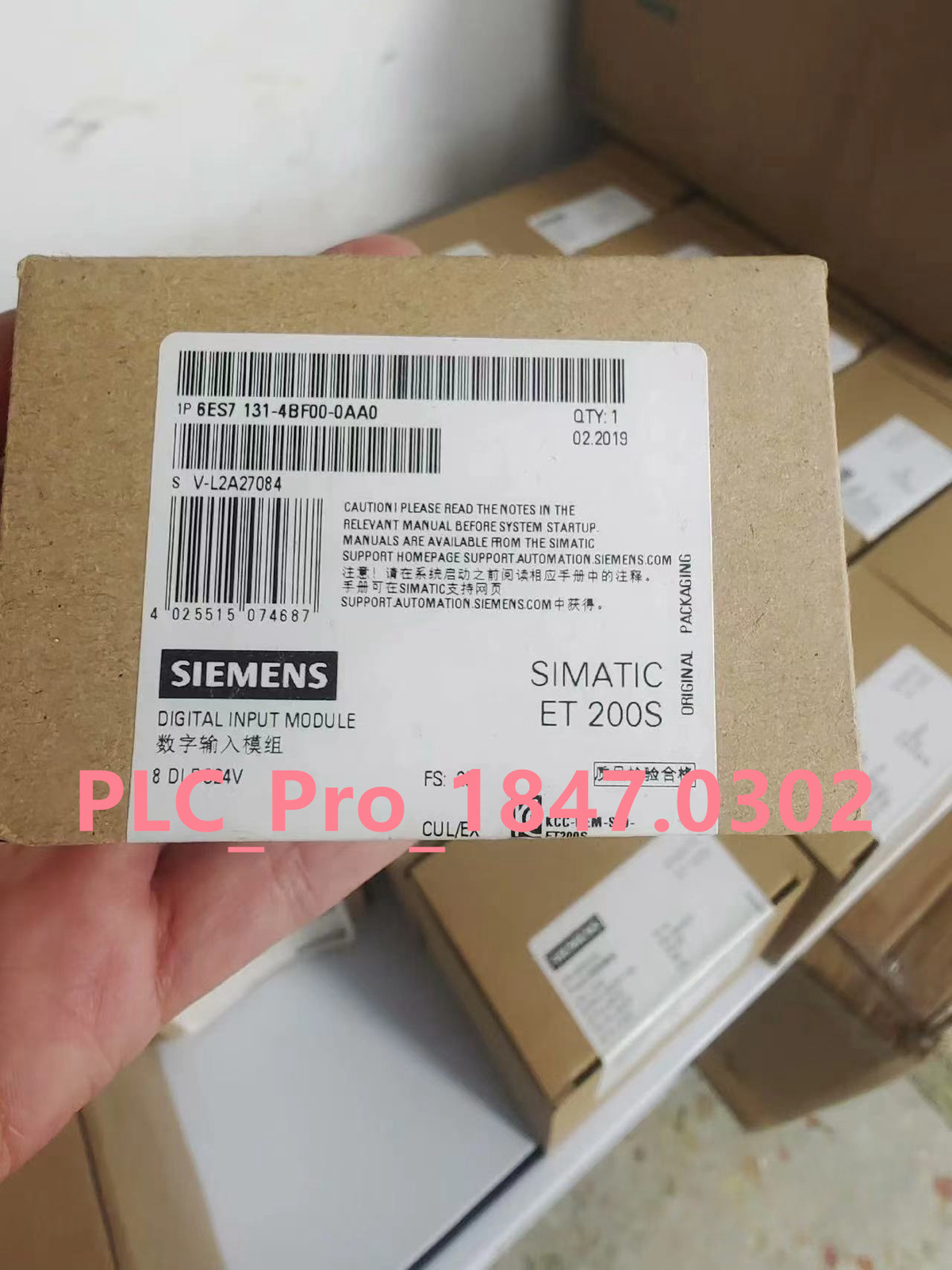6ES7131-4BF00-0AA0 1PCS Brand New Siemens 6ES7131-4BF00-0AA0  Fast delivery