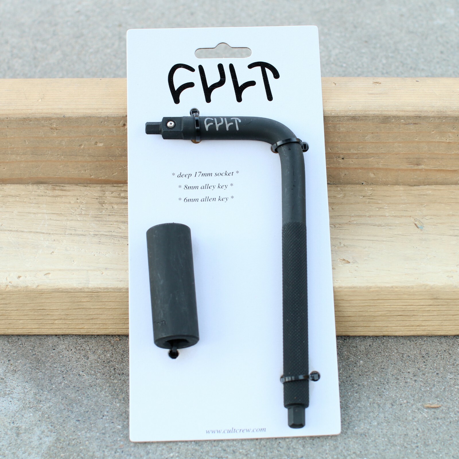 CULT BMX POCKET TOOL SOCKET BICYCLE MULTI TOOL RAW