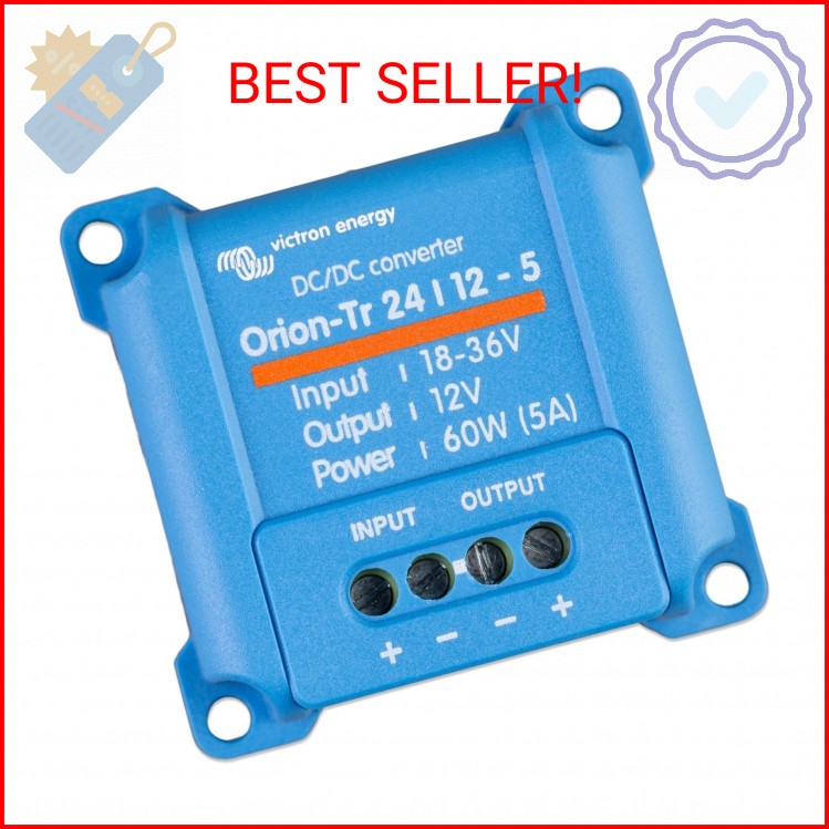 Victron Energy Orion-Tr DC to DC Converter 24/12-Volt 5 amp 60-Watt