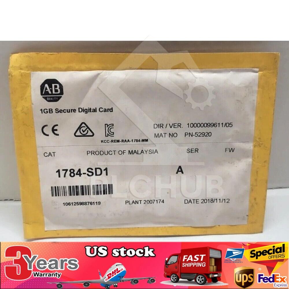 NEW Allen-Bradley 1784-SD1 Secure Digital Card 1784SD1 FREE SHIP