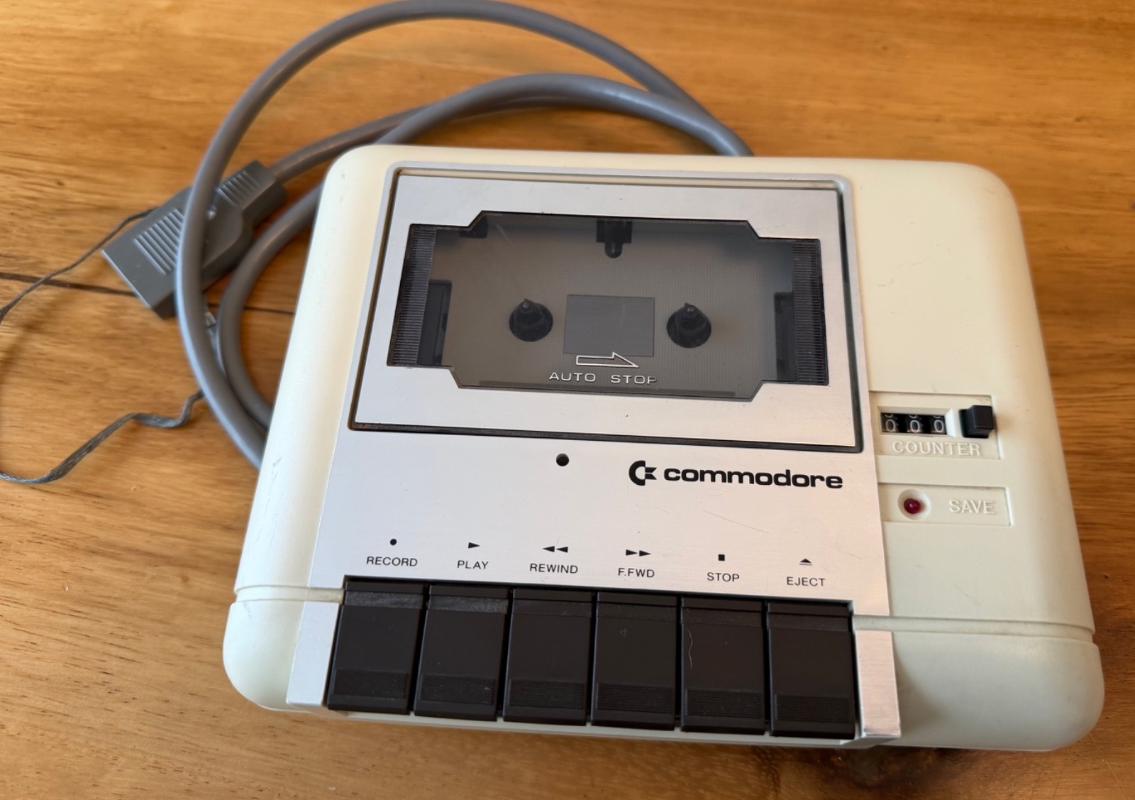 Commodore Vic-20 Computer with Datasette, Power Supply, TV switcher, manuals