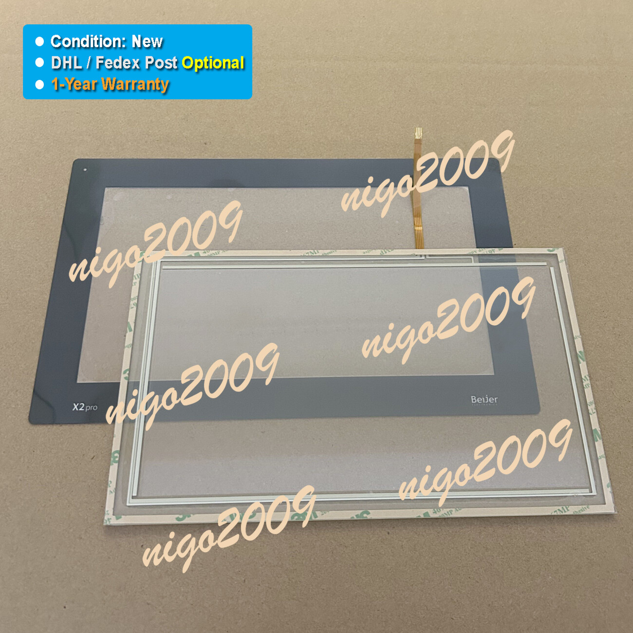 Fit for Beijer X2pro X2 Pro 15-B2 Touch Screen Glass Overlay Film X2 Pro15-B2