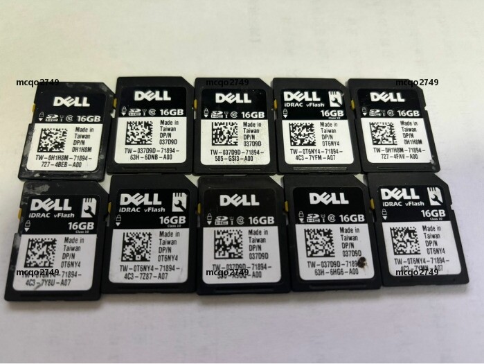 10PCS  GENUINE DELL iDRAC 16GB SD CARD POWEREDGE SERVER