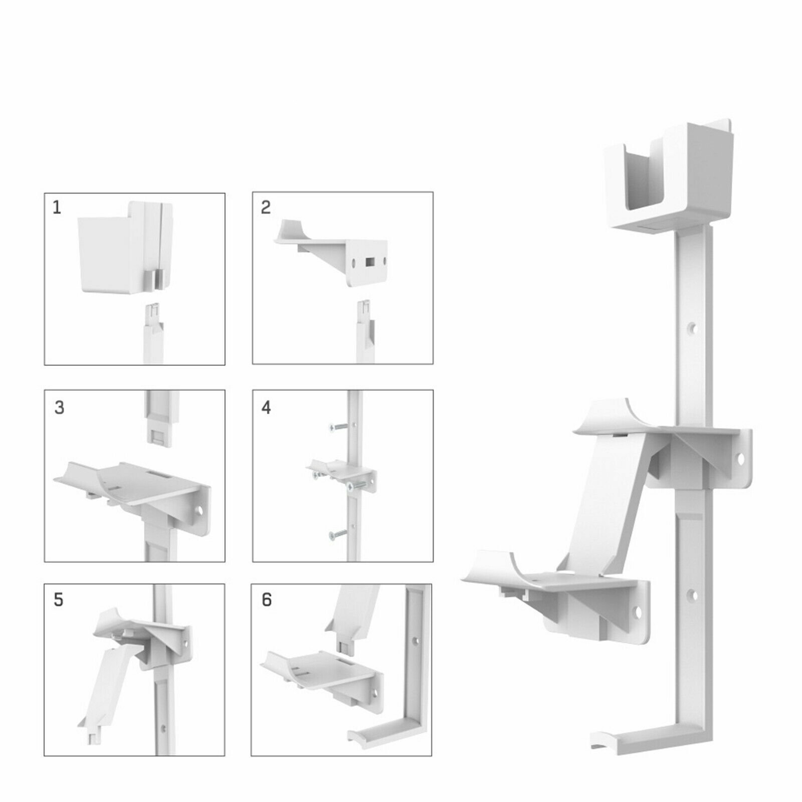 For PS5/PS4/XBox/Nintendo Switch Controller&Headphone Wall Mount Holder CBY