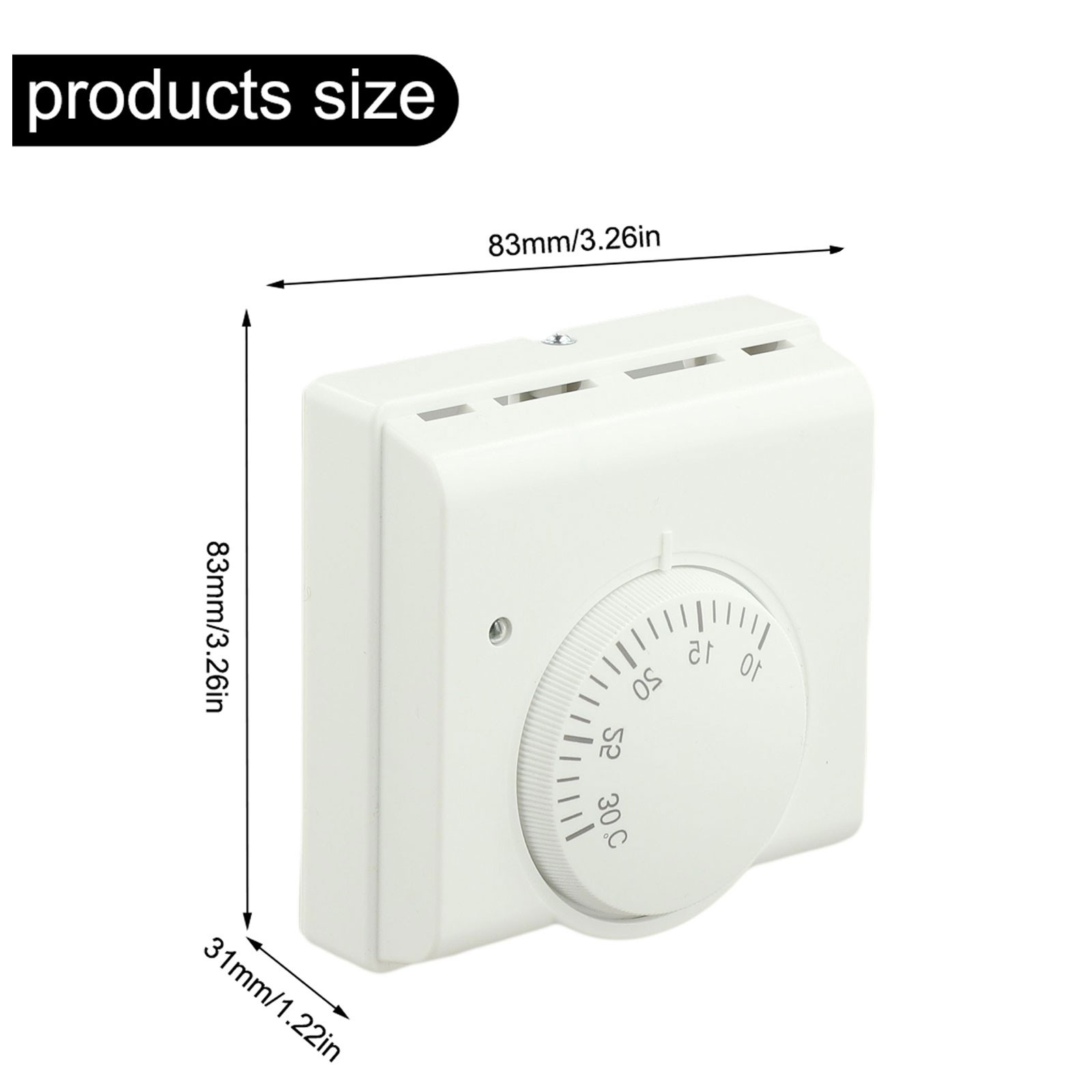 Room Thermostat Floor Heating For Mounted With On/off Switch Controller / New