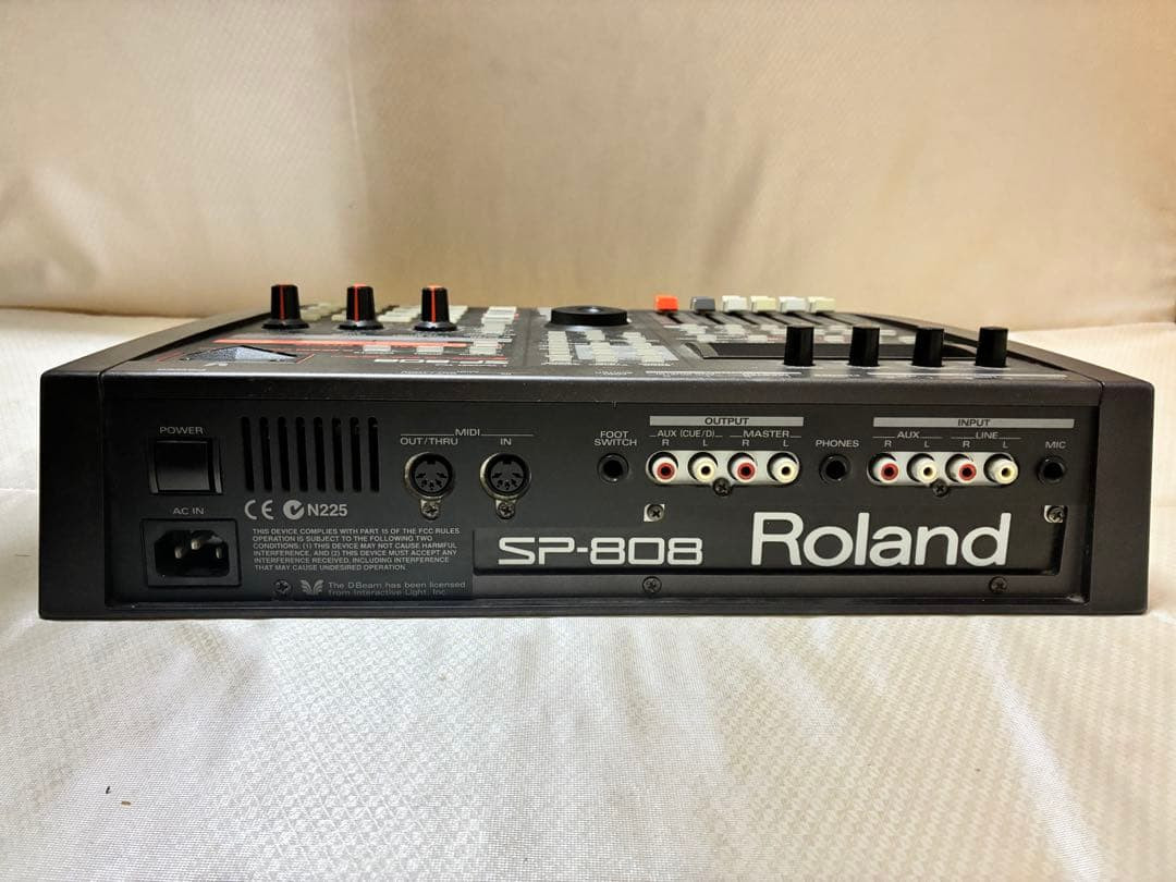 Roland SP-808 Groove Sampler Zip Drive FX Sequencer Tested Working