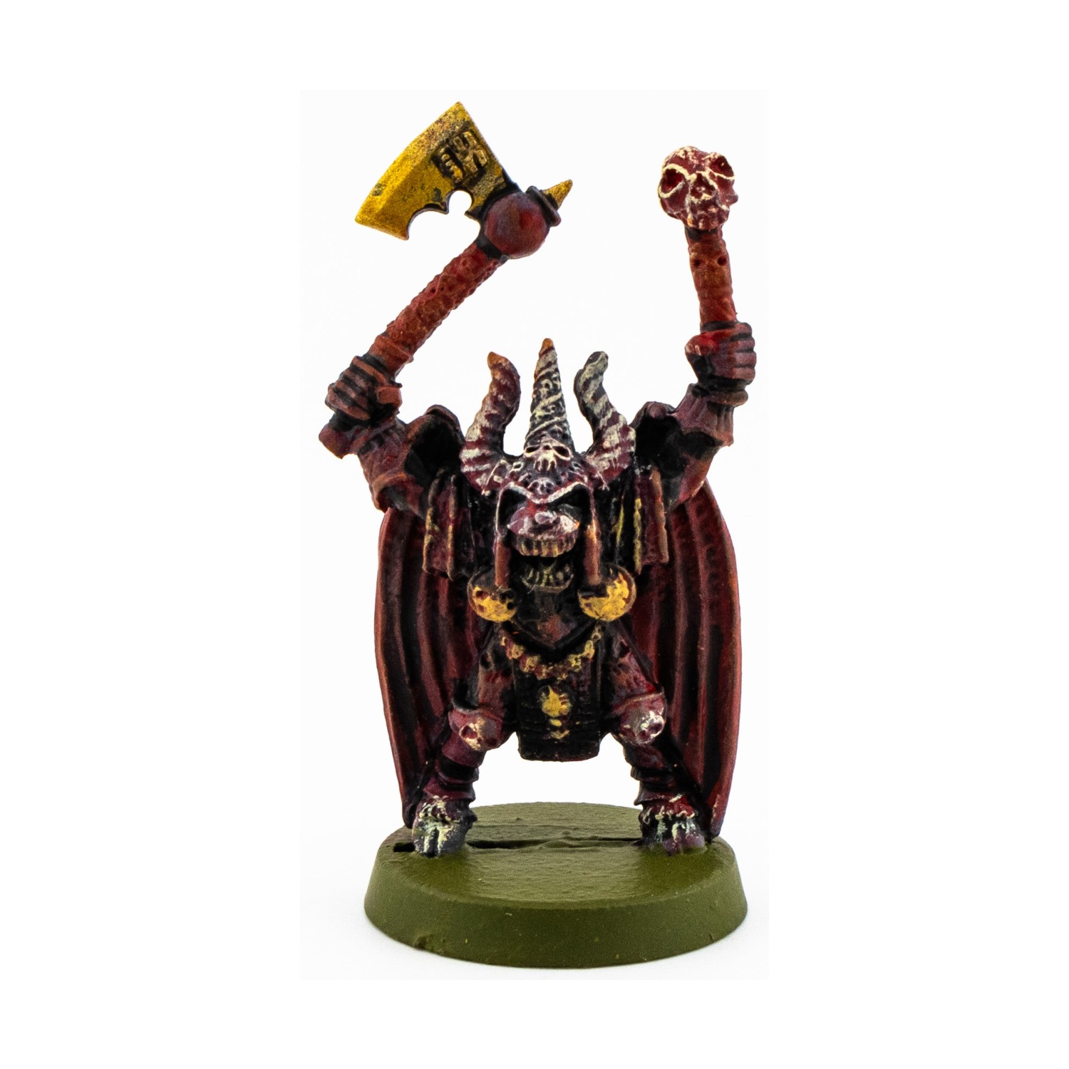 GW Epic 40k Chaos Metal Bloodthirster #8 NM