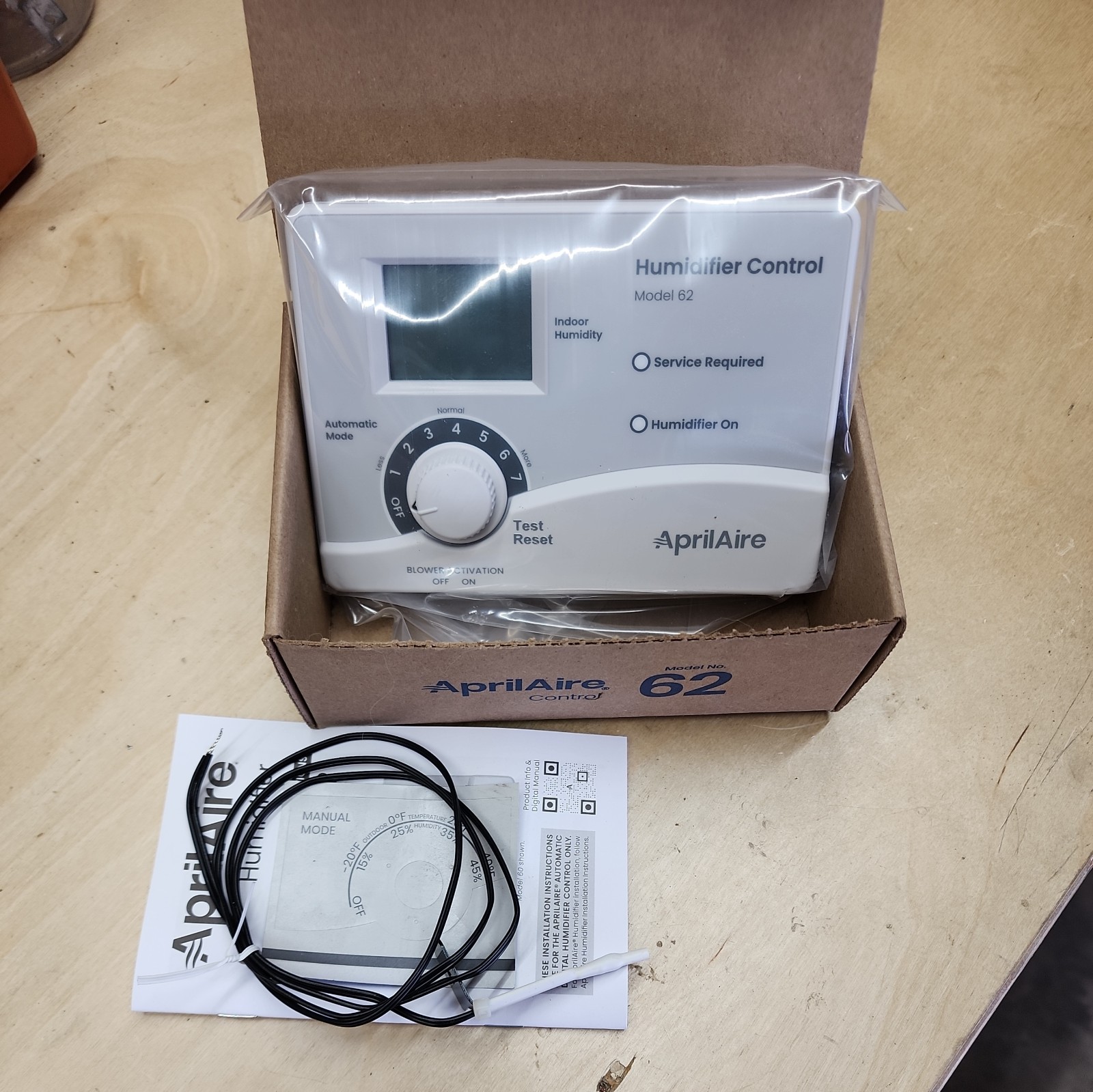 Aprilaire Automatic Digital Humidifier Control Model 62