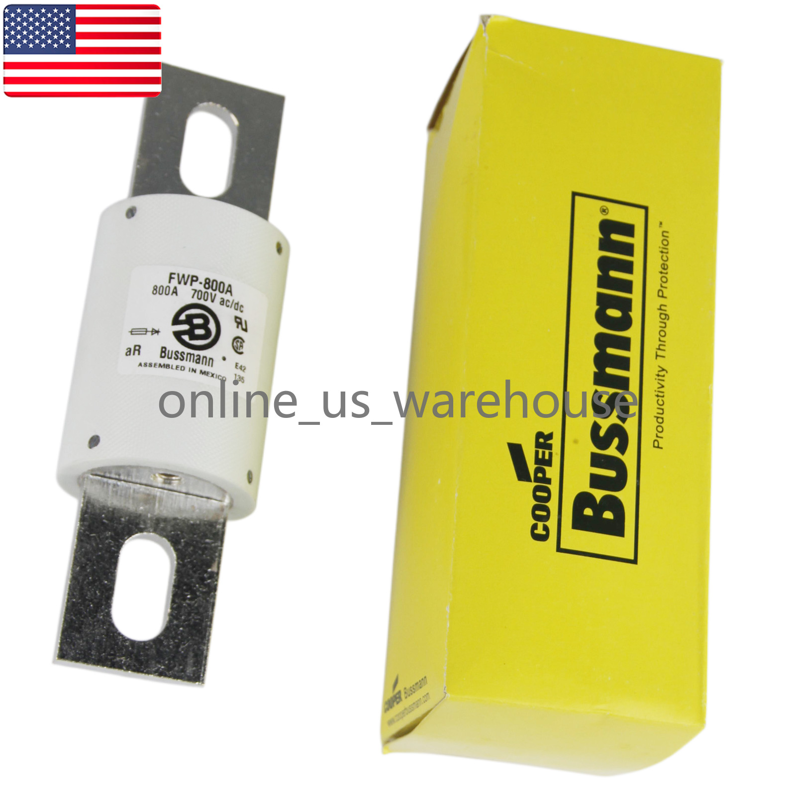 New In Box BUSMANN FWP-800A FWP800A Fuse - US Stock