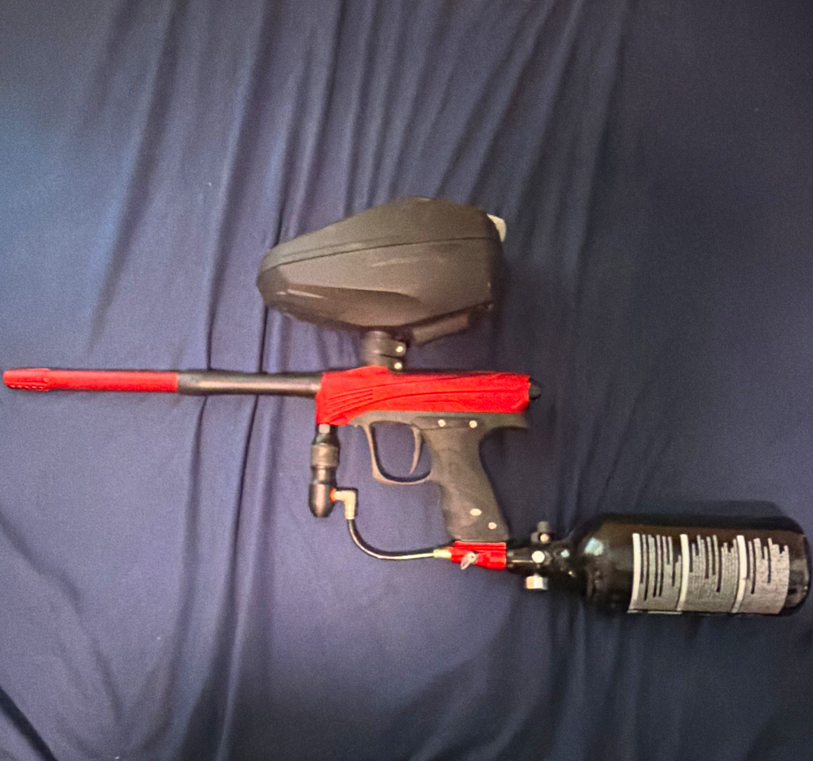 Dye rize czr with speedster hopper and tippman tank