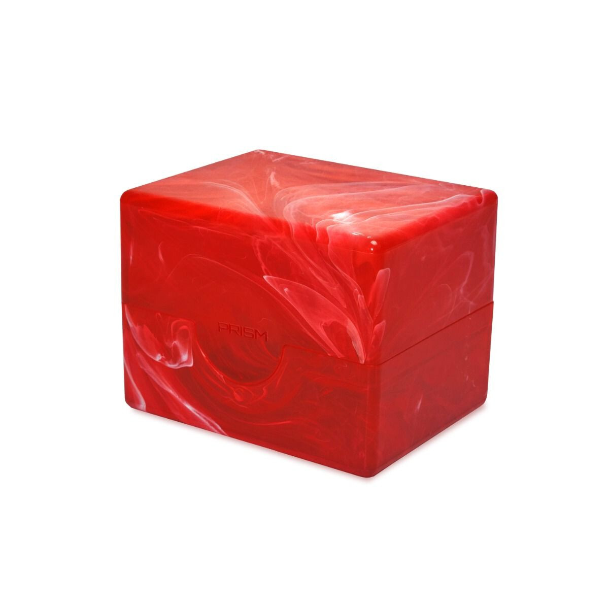 Spectrum Prism Deck Case - Polished - Carnelian Red Sturdy Colorful Secure