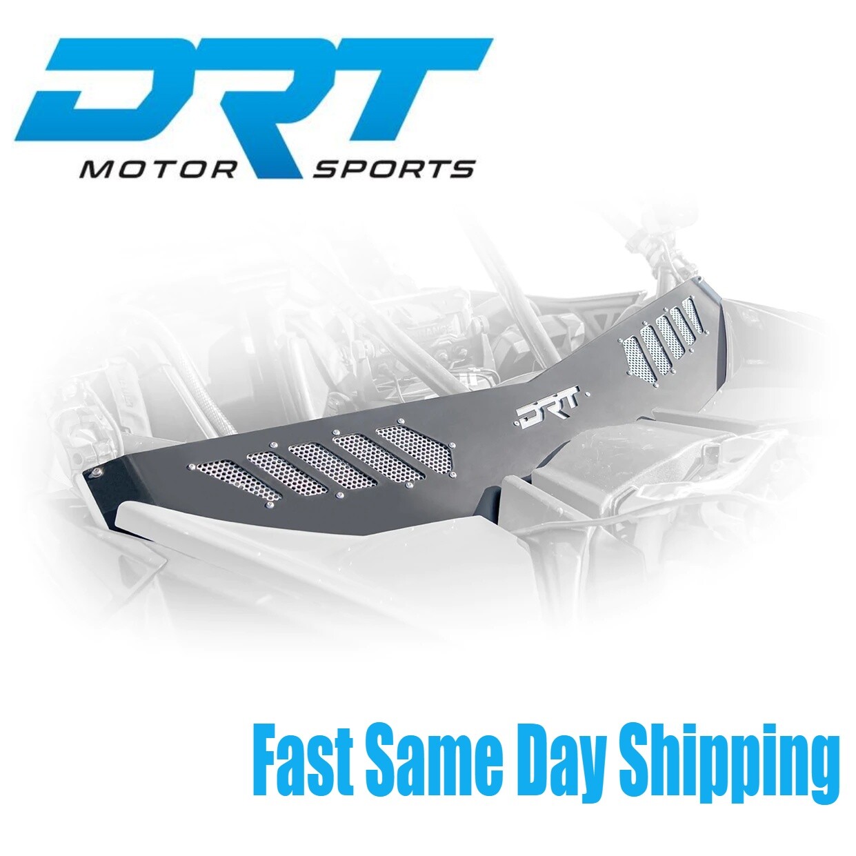 DRT Can Am Maverick X3 / Max 17-24 Wind Diffuser Deflector Dust Guard Black