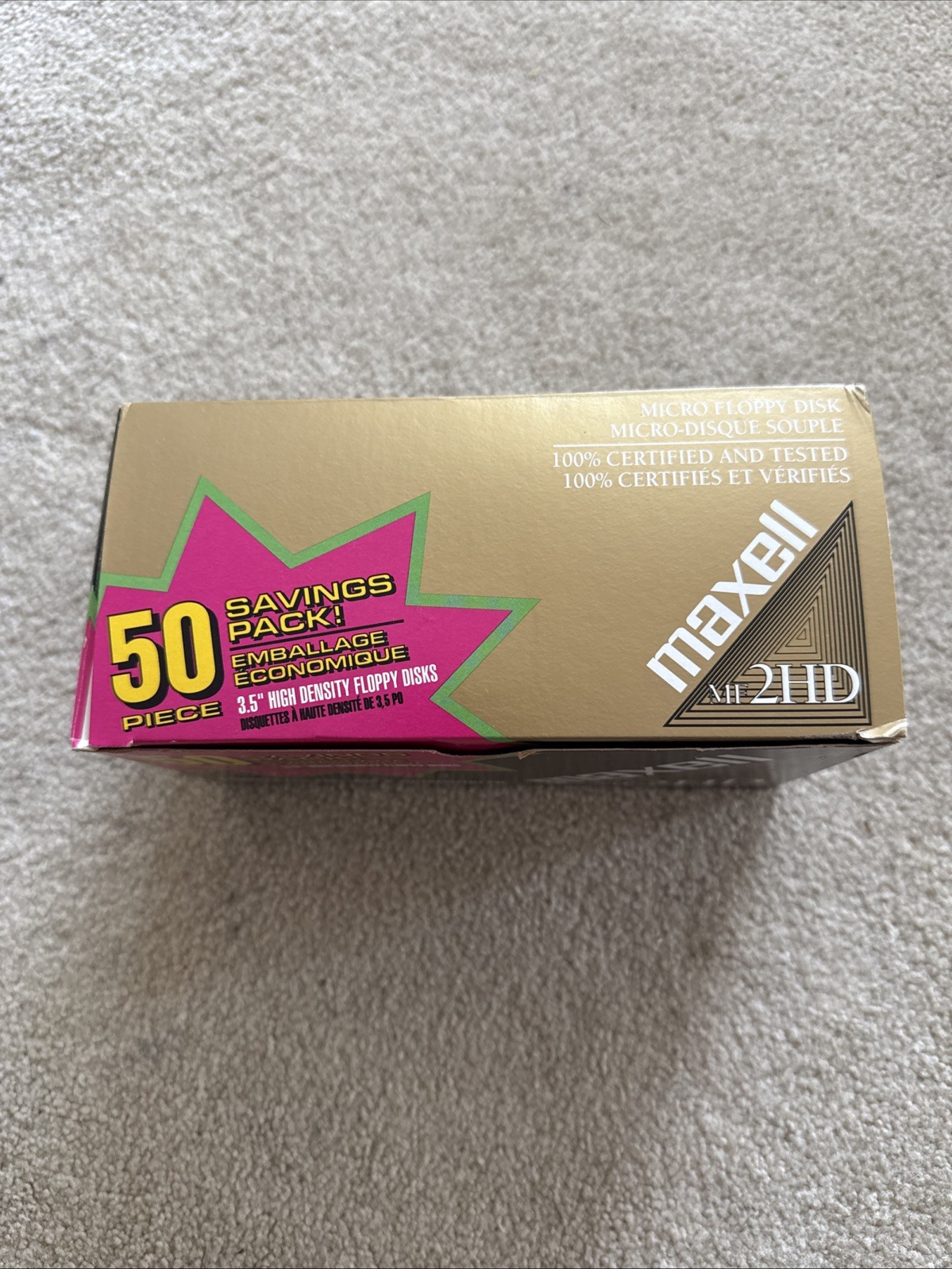 Maxell MF2HD 3.5 Floppy 49-Pack