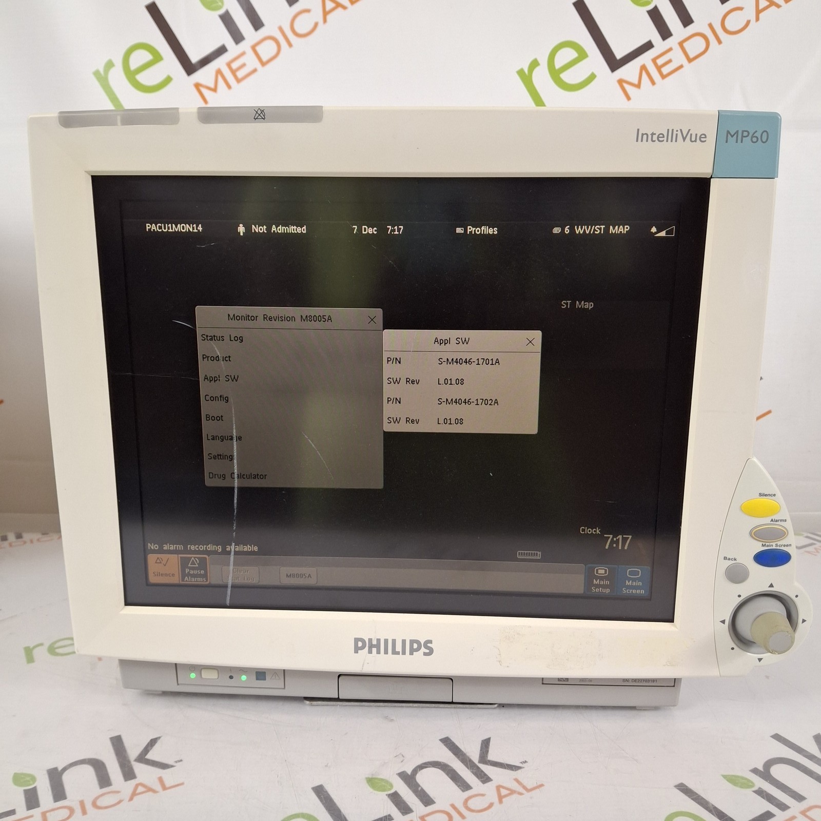 Philips IntelliVue MP60 Patient Monitor