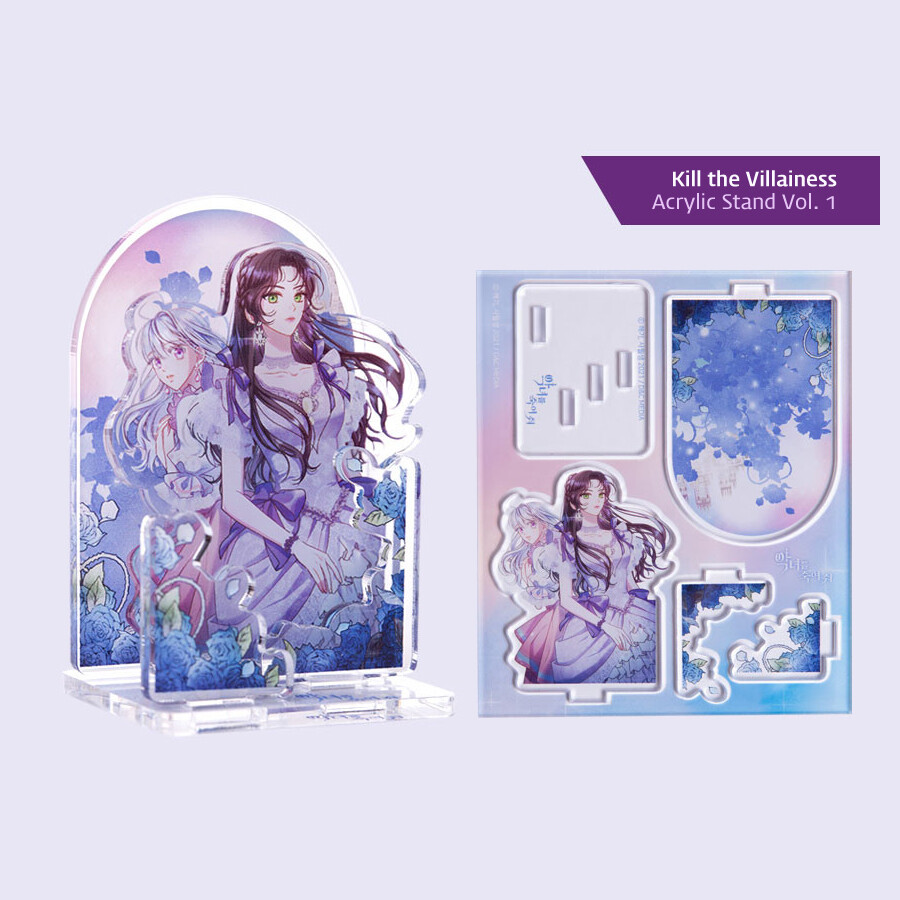 Webtoon MD [ Kill the Villainess ] Acrylic Stand 3 Type [ 악녀를 죽여 줘 ] 아크릴 스탠드 3종