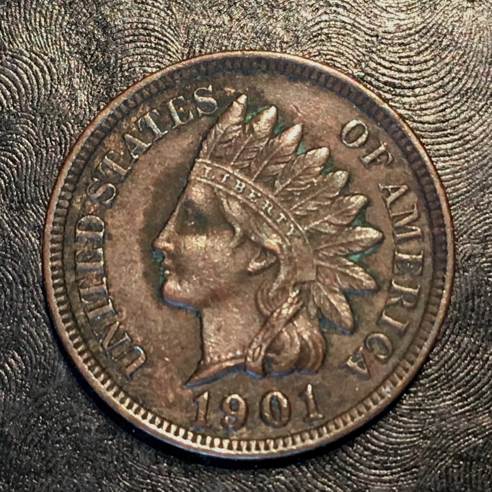 1901 Indian Cent - High Quality Scans #H124