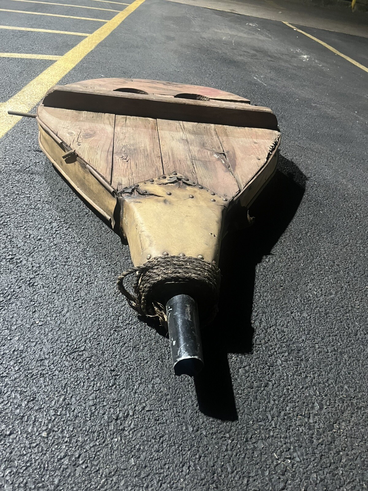 ANTIQUE LARGE (Approx. 72” X 36”) BLACKSMITH BELLOW- *Local Pickup Only.