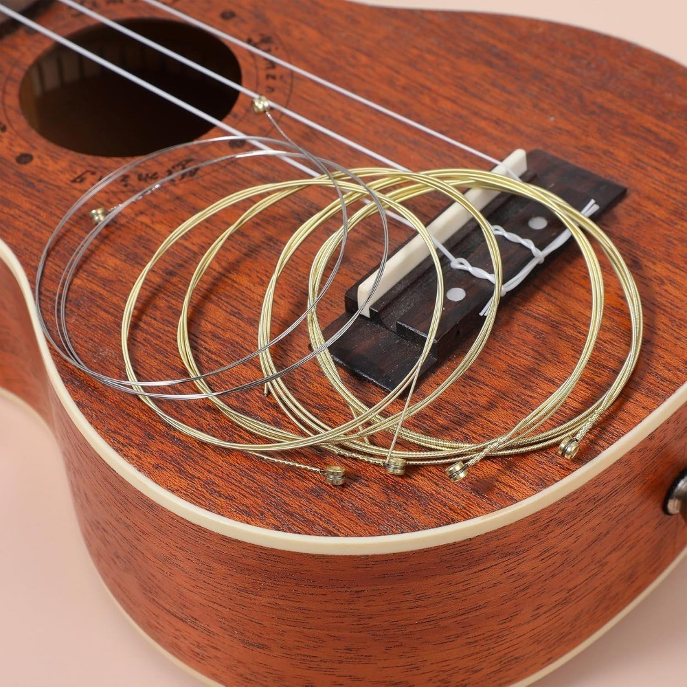 Classical Guitar Strings 3 Sets Acoustic Bronze Wound Nylon Strings with Small