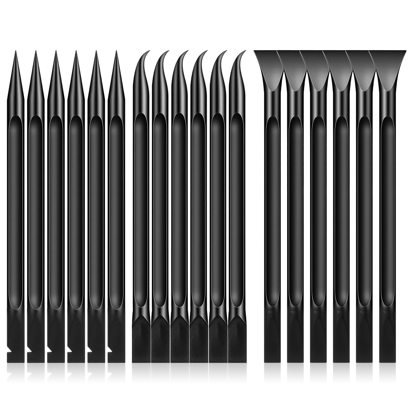SULIKJHUI 18 Pcs Car Cleaning Tools, Car Detailing Pick Set with Crevice Tool