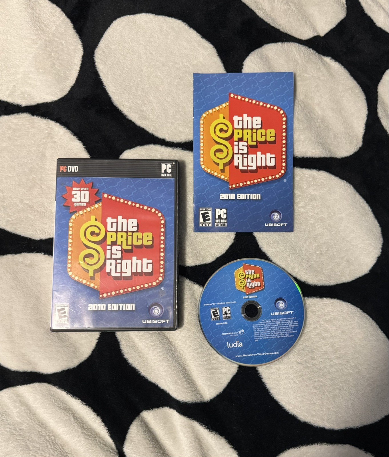 The Price Is Right 2010 PC DVD-ROM guess prices classic television TV game show