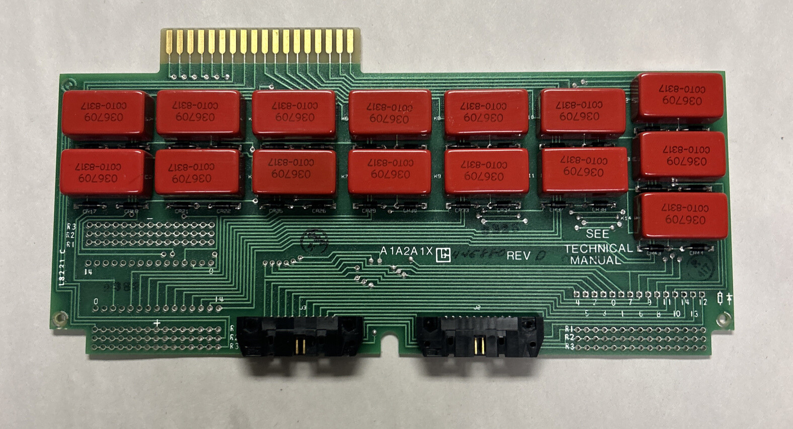 LEEDS & NORTHRUP,A1A2A1X,INPUT MODULE PCB CIRCUIT BOARD