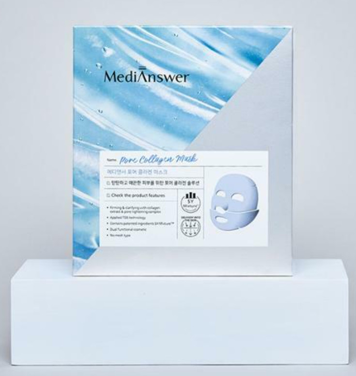 MediAnswer Pore Collagen Mask 37g x 5pcs Moisturizing K-Beauty