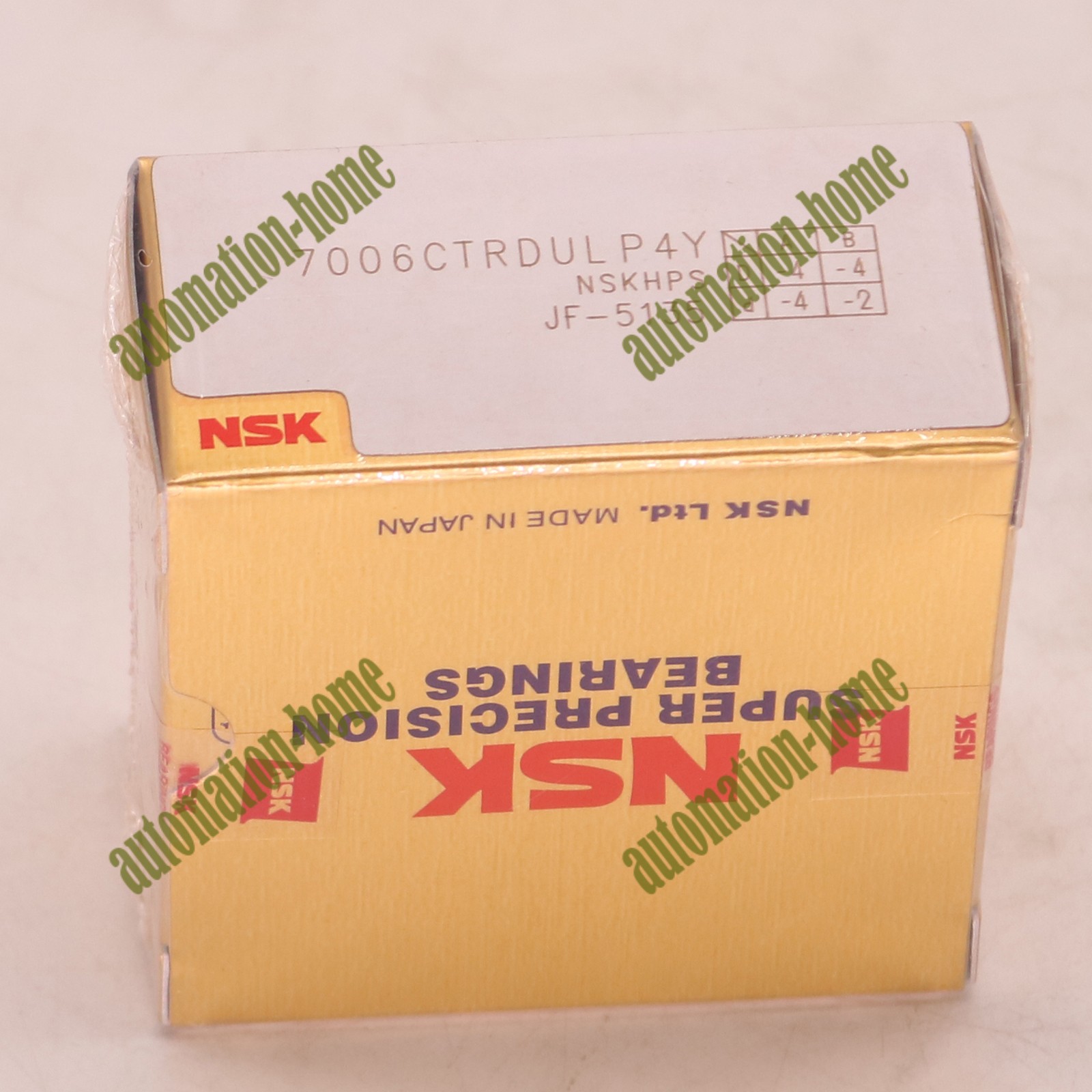 (Set of Two) New NSK 7006CTRDULP4Y Abec-7 Super Precision Spindle Bearings#QW