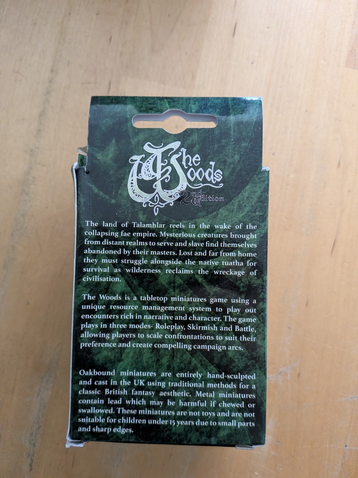 Oakbound Studios The Woods 2nd Edition Aedwyrm Resin Miniature