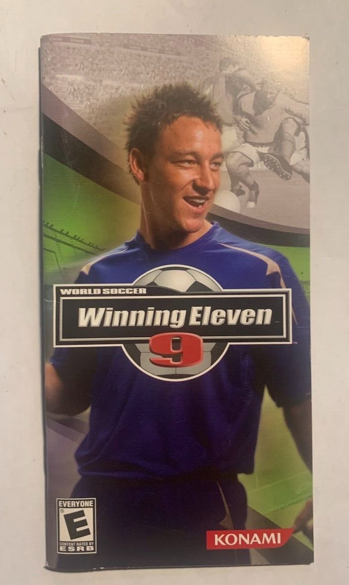 Winning Eleven 9 (Sony PSP) Manual ONLY!