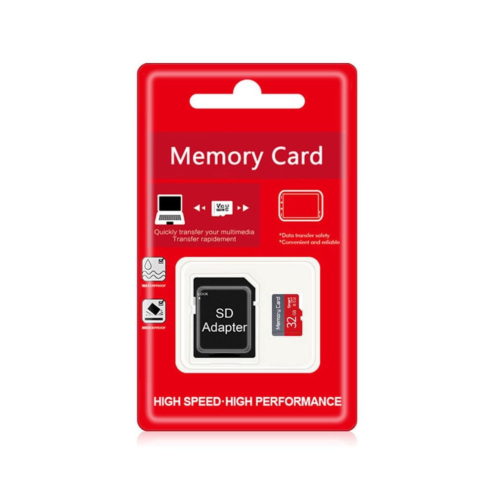 32GB TF Card Flash Memory with SD Adapter, Ultra High Speed 50GB